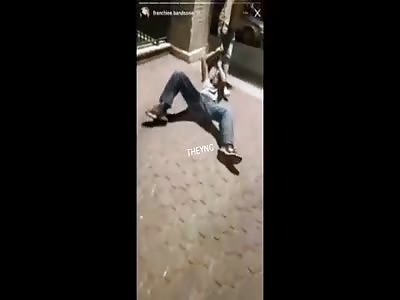 Divine karma, dog abuser has his due