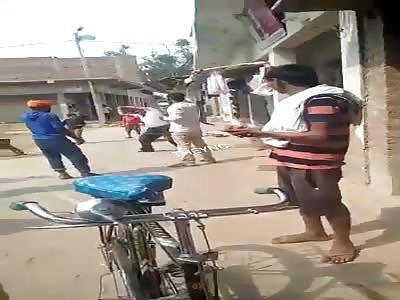 Young man brutally beaten