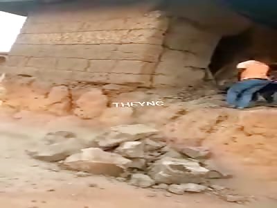 They die in the collapse of their home