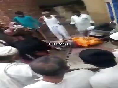 Woman beaten for being a bitch, and man for messing with a married woman.