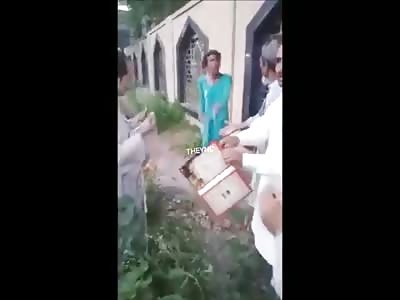 Fun with the punching bag