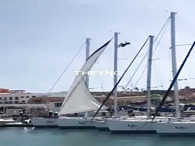 Work accident, fall to your death