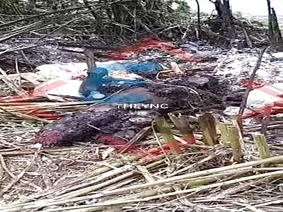 Man reduced to carbon.