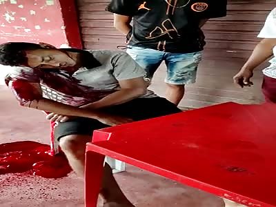 Brazil, Man murdered at local cafe.