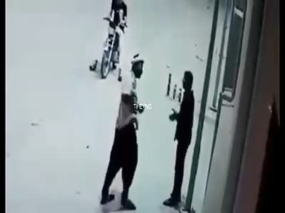 Man stabbed in discussion