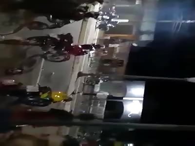 A fight ends very badly