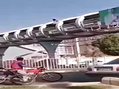 Young man jumps to his death