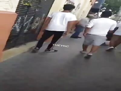 Poor old man, he was brutally knocked out