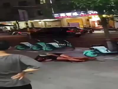 Woman dying after being stabbed