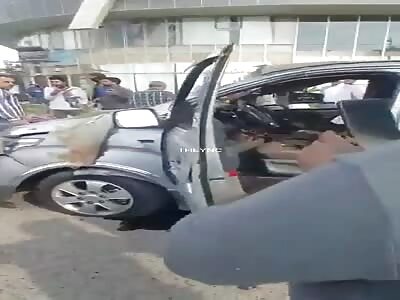 Aftermath of the terrorist attack in Iraq