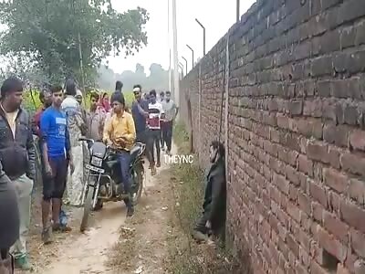 Hanging dead young man