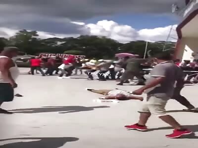 Man killed by police