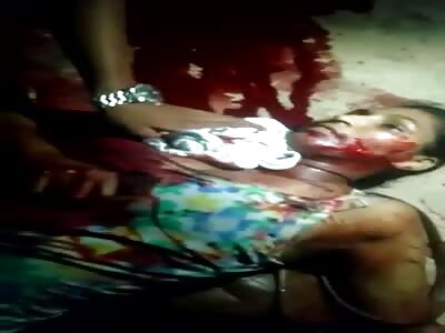 He was stabbed to death