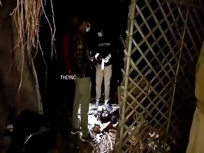 He was beaten to death