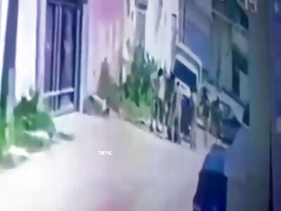 Shot to death outside his home