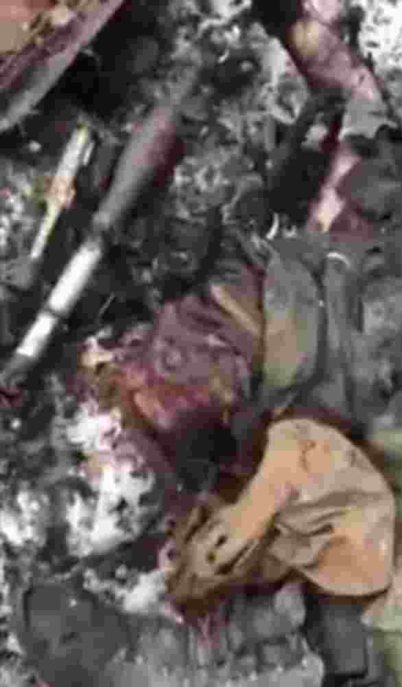 Aftermath of combat in Ukraine