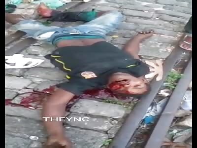 Young man dies after falling from building