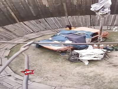 Acrobatic Show Ends Tragically