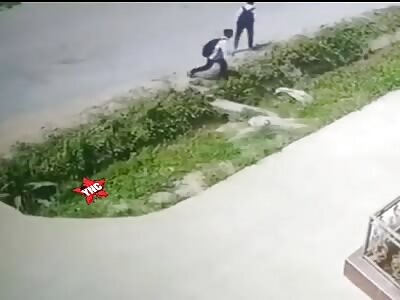 Student hit by runaway car