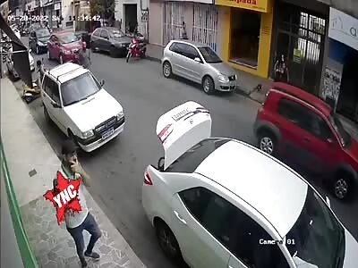 Cyclist crushed to death