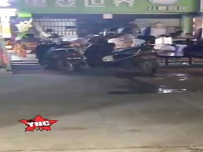 Woman beaten by her partner