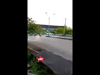 motorcycle accident victim