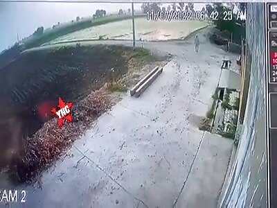 Die under school bus