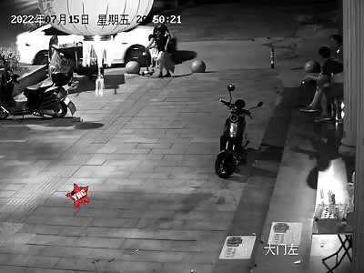 Poor girl, she dies in a brutal way