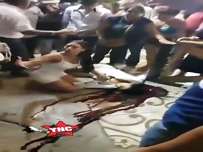 Pretty girl shot to death