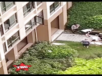 Three people jumped to their deaths