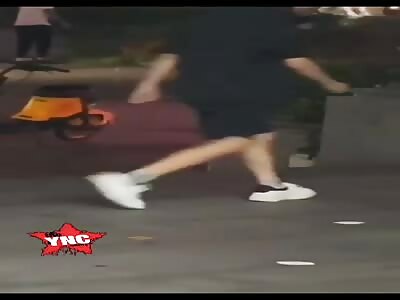 Murdered with machetes by psycho