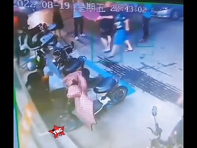 The woman took a hard fall to her death