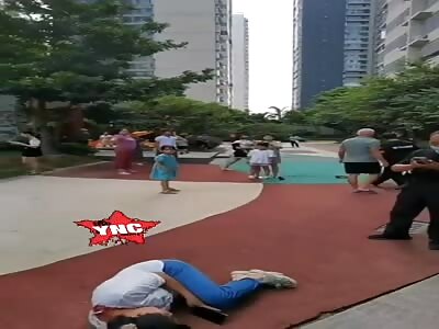 Young man was brutally beaten with high heels