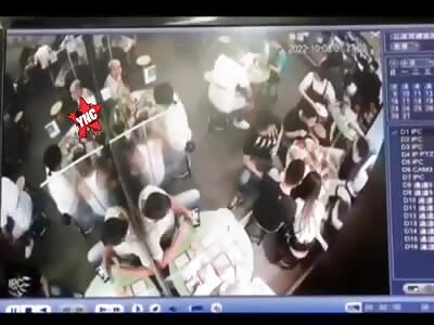 It was not a quiet meal