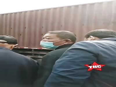 girl crushed by truck