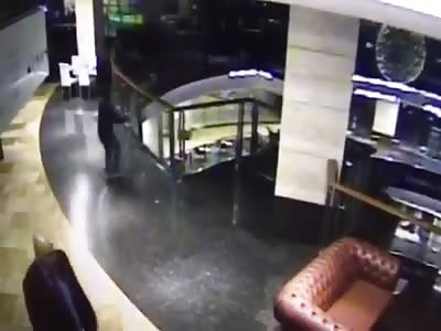 Young Man Jumped To His Death In A Shopping Mall.