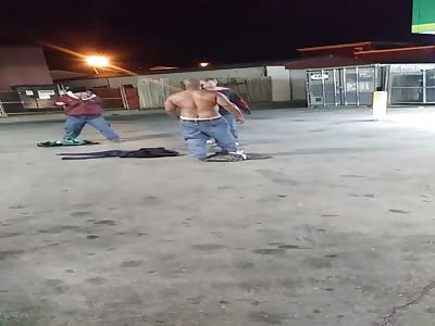 Man gets smacked by black guy at gas station in Louisville ky