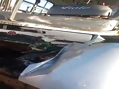 Bus accident leaves death