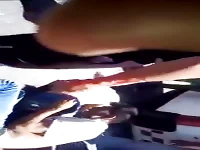 Beat two thieves in Mexico City