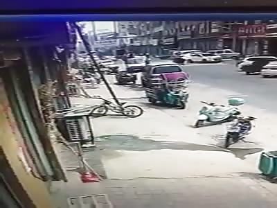 Man receives electric shock