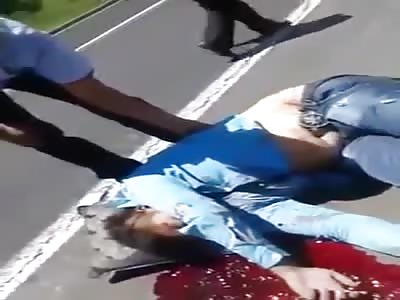 Shock leaves two dead on the freeway