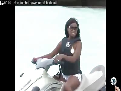 Accident with jet ski