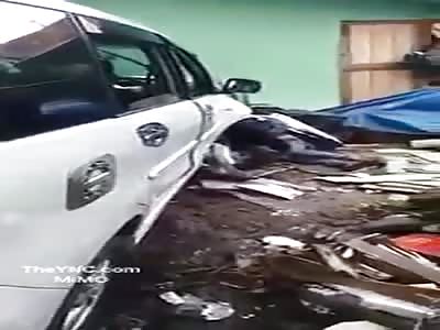 this was the outcome of the video where they run over the diners in a food business published a few days ago WTF