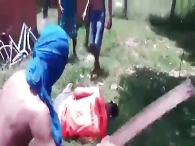 brutal beating to member rival of a clique