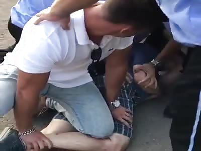 the man murders his wife and is arrested!