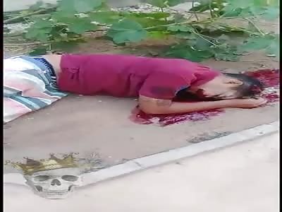 The man in his last breath