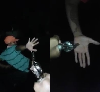 Two Thieves Punished with Shots on their Hands in the Favela of Brazil