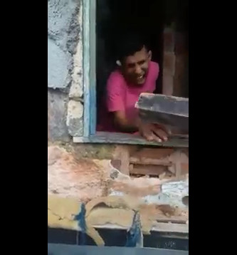 Thief Punished for Stealing in Favela - Brazil 