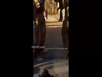 KurdistÃ¡n man is executed with pistols by islamic state in the streets of Mosul