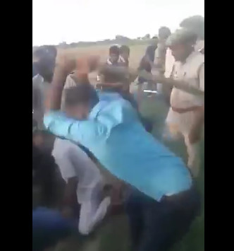 Another thief receiving sweet petting by villagers 